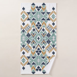 vintage seamless decorative ethnic pattern. Americ Bath Towel