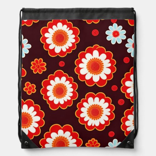 vintage seamless floral pattern Backpack