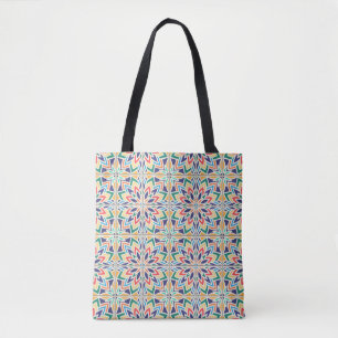 Vintage seamless pattern, based on traditional wa tote bag