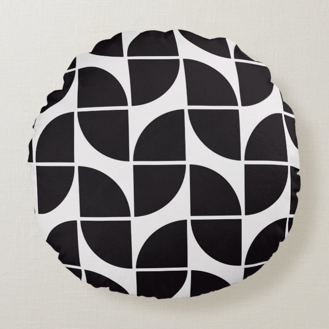  vintage seamless pattern. Modern stylish texture. Round Pillow (Front)