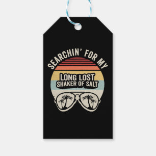 Vintage Searchin For My Long Lost Shaker Of Salt Gift Tags