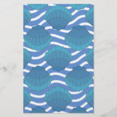 Vintage Seashell And Waves Pattern (Front)