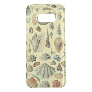 Vintage Seashell Print Adolphe Millot Coastal Uncommon Samsung Galaxy S8+ Case