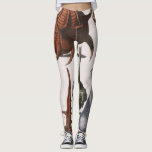Vintage Seashells, Ocean Sea Shells Marine Life Leggings