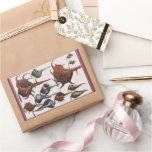 Vintage Seashells, Ocean Sea Shells Marine Life Rectangular Sticker