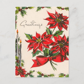 Vintage Season's Greetings Postcard