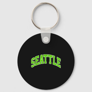 Vintage Seattle School Spirit Go Keychain