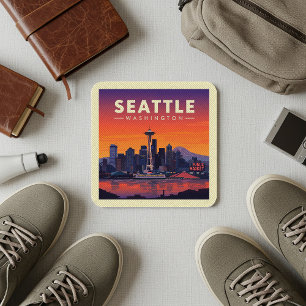 Vintage Seattle Washington Patch