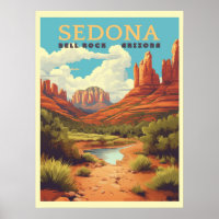Vintage Sedona Arizona Travel 