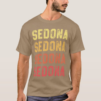 Vintage Sedona Shirt Gift Arizona USA America Fami