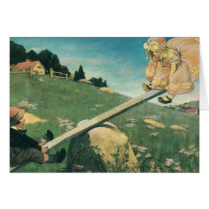 Vintage See Saw Margery Daw, Jessie Willcox Smith