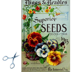 Vintage Seed Catalog Diggs and Beadles 1915 Tissue Paper