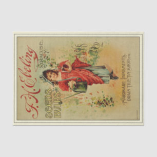 Vintage Seed Catalog Ebeling Bulbs 1902 Tissue Paper