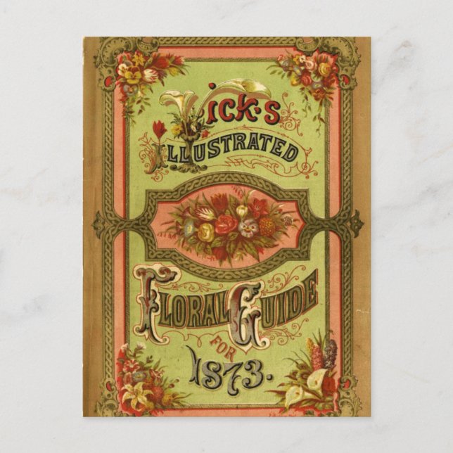 Vintage Seed Catalog Postcard (Front)