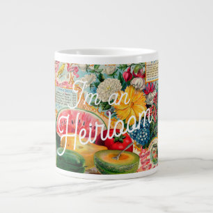 Vintage seed packet funny heirloom Gardner Giant Coffee Mug