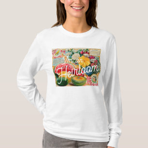 Vintage seed packet funny heirloom Gardner T-Shirt