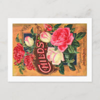 Vintage Seed Packet Postcards