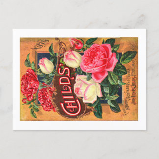 Vintage Seed Packet Postcards 