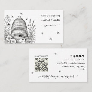 Vintage Sekp Honey Apairist Business Card
