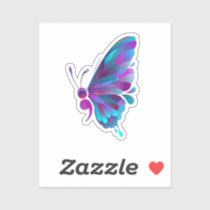 Vintage Semicolon Butterfly Semi Colon Tattoo Sticker