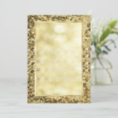 Vintage Sequin Gold Bokeh Template (Standing Front)