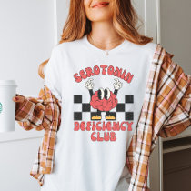 Vintage Serotonin Deficiency Club | Mental Health T-Shirt
