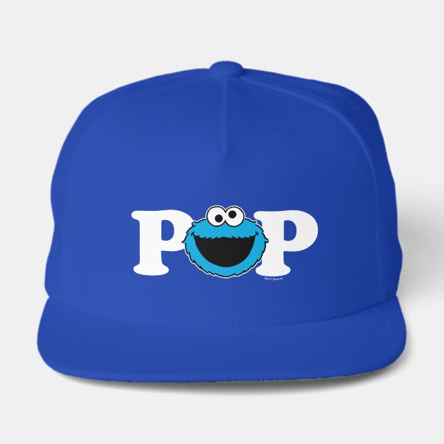 Vintage Sesame Street Pals Snap Back Hat (Front)