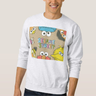 Vintage Sesame Street Pals Sweatshirt