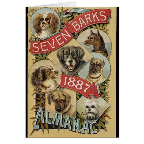Vintage _ Seven Barks Almanac 1887