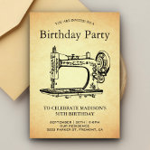 Build, Explore, Celebrate : Craft Birthday Bash Invitation