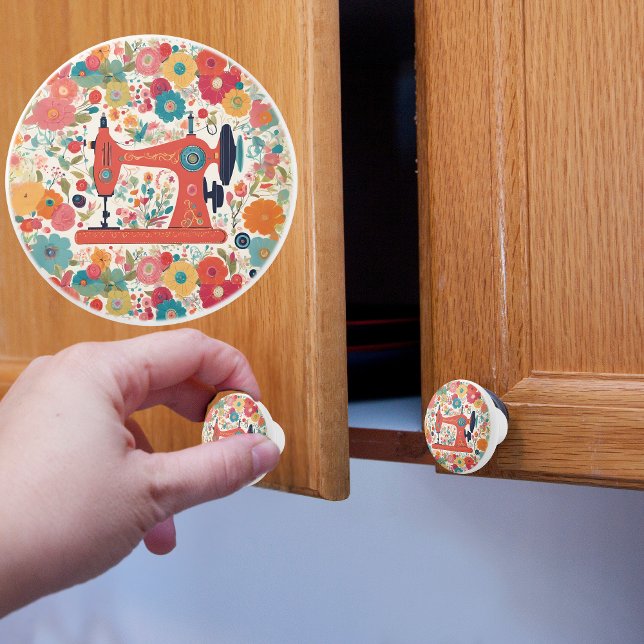 Vintage Sewing Machine Ceramic Knob (Creator Uploaded)