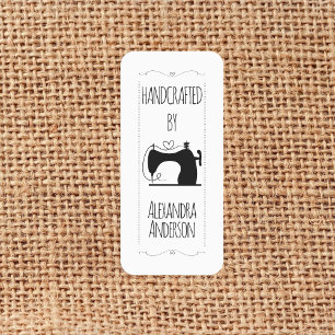 Vintage Sewing Machine Hand Craft Product Labels