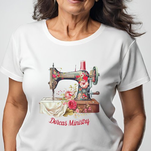 Vintage Sewing Machine T_Shirt