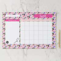 Extra-Large Weekly To-Do List - Coffee Ring Design Paper Pad