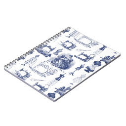 Vintage Sewing Toile Notebook | Zazzle