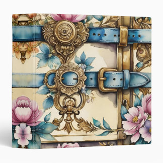 Vintage Shabby Chic Garden Book of Shadows 3 Ring Binder