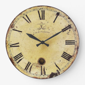 Vintage Shabby Chic Wall Clock