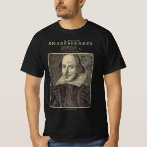 Vintage Shakespeare Literature - William Shakespea T-Shirt