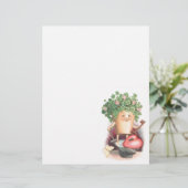 Vintage Shamrock Heart and Key St Patrick's Day (Standing Front)