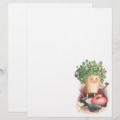 Vintage Shamrock Heart and Key St Patrick's Day (Front/Back)