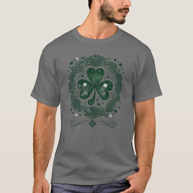 Vintage shamrock T-Shirt (Front)