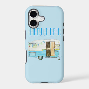 Vintage Shasta Camper Trailer iPhone Case