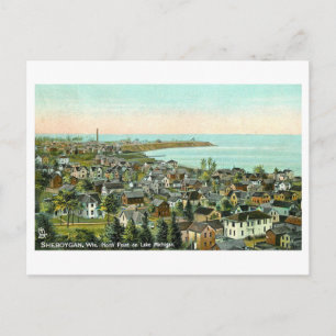 Vintage Sheboygan, Wisconsin Postcard