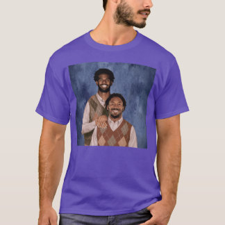 Vintage Shedeur Sanders Myles Garrett Football Ste T-Shirt