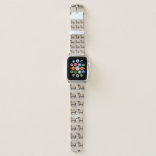 Vintage Sheep Illustration: Farm Classic Art Apple Watch Band