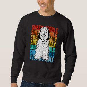 Vintage Sheepadoodle Premium Sweatshirt