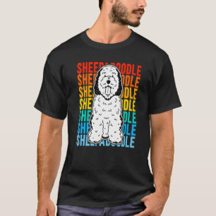 Vintage Sheepadoodle Premium T-Shirt