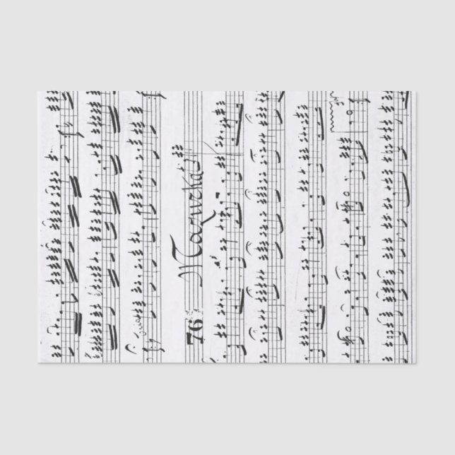 Vintage Sheet Music (Front)