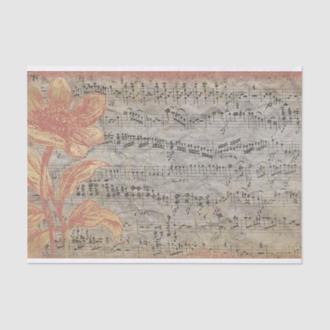 Vintage Sheet Music (Front)