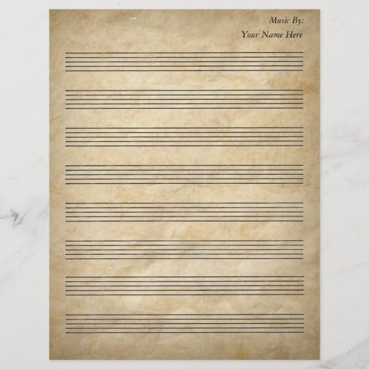 Vintage Sheet Music (Front)